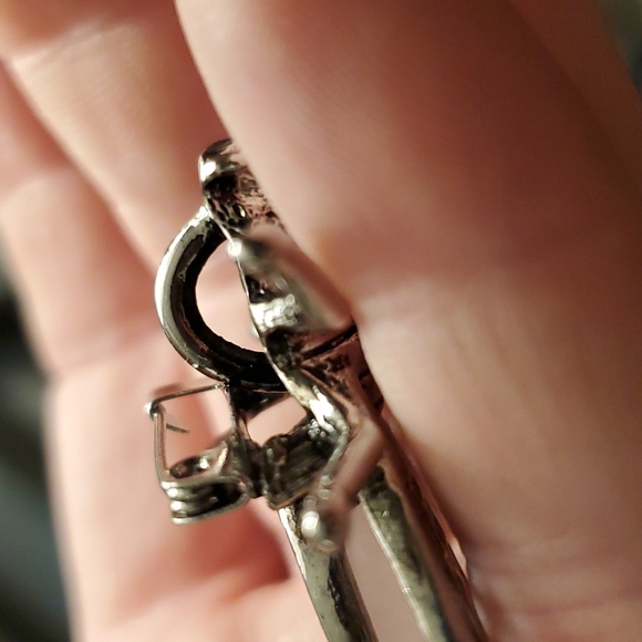 New Rose Quartz Lucky Cicada Pin Brooch Pendant. - Picture 7 of 7